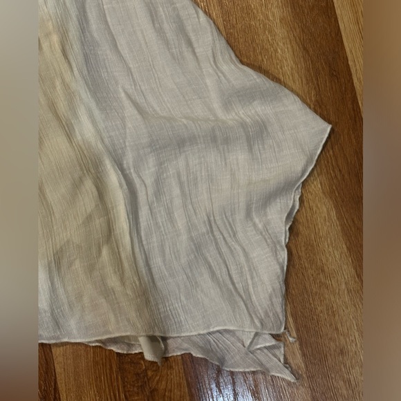 Lace Cream Ivory dress handkerchief crochet Rebellion small S sleeveless - Picture 5 of 6